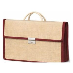 Folder Style Jute Bag (Briefcase Type)